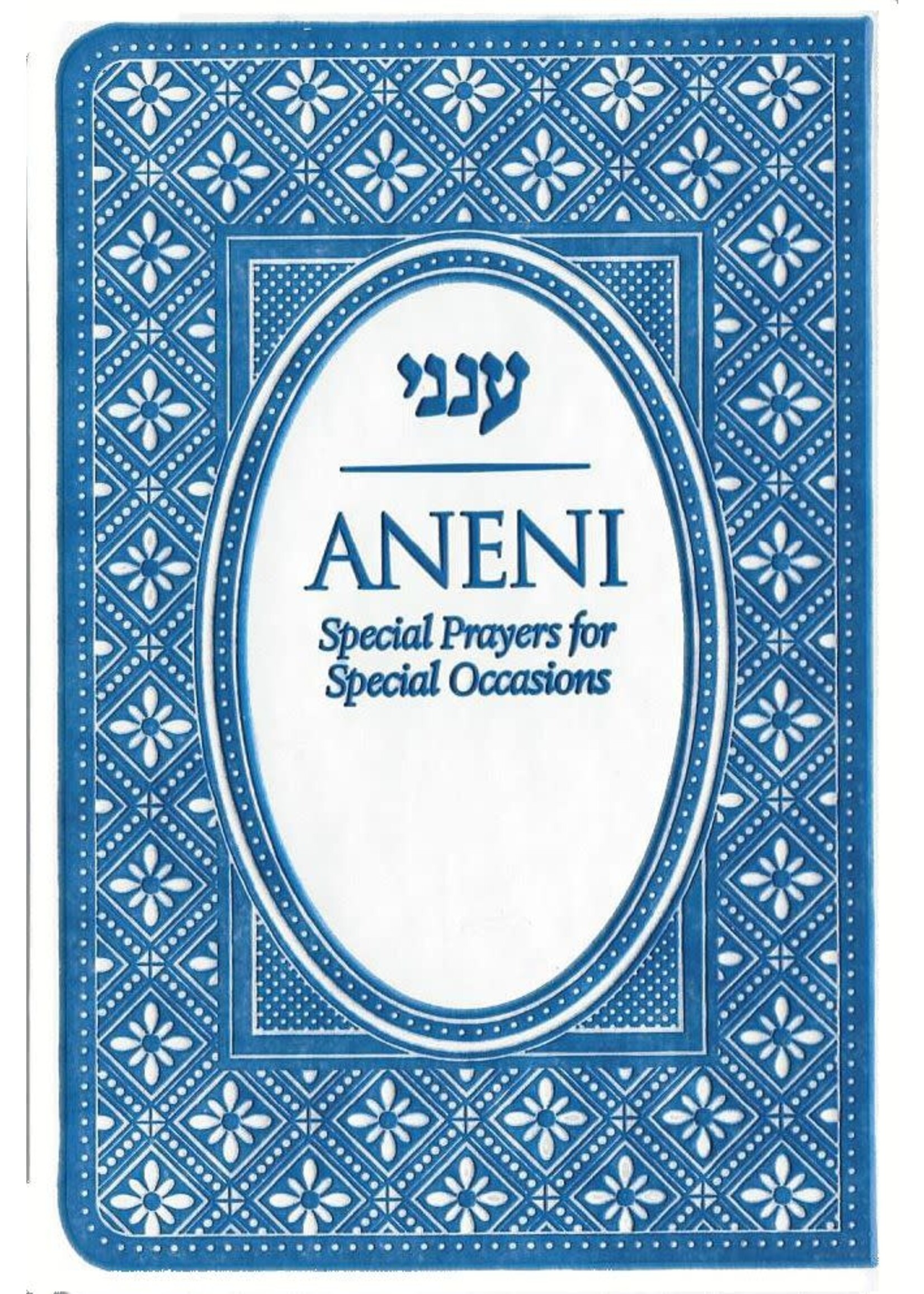 ANENI LIGHT BLUE FLEXIBLE COVER - SPECIAL PRAYERS FOR SPECIAL OCCASIONS