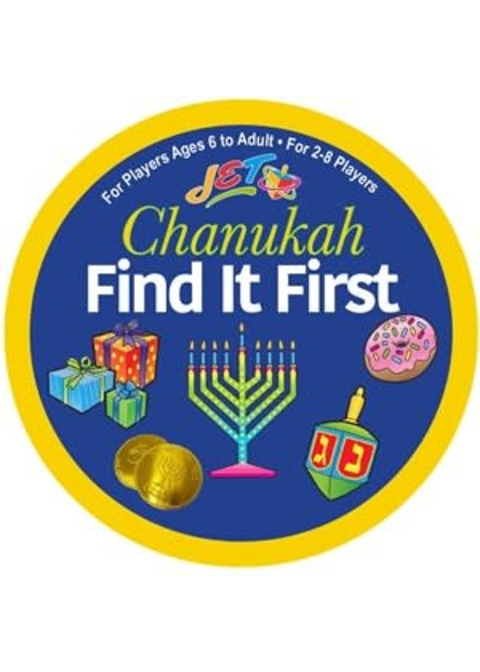 CHANUKAH FIND IT FIRST TIN GAME CARD GAME