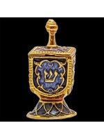 DREIDEL JEWELED & ENAMELED ON STAND