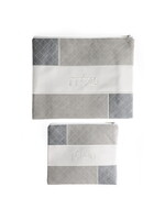 TALIS & TEFILLIN BAG SET CREAM PATCHES VINYL