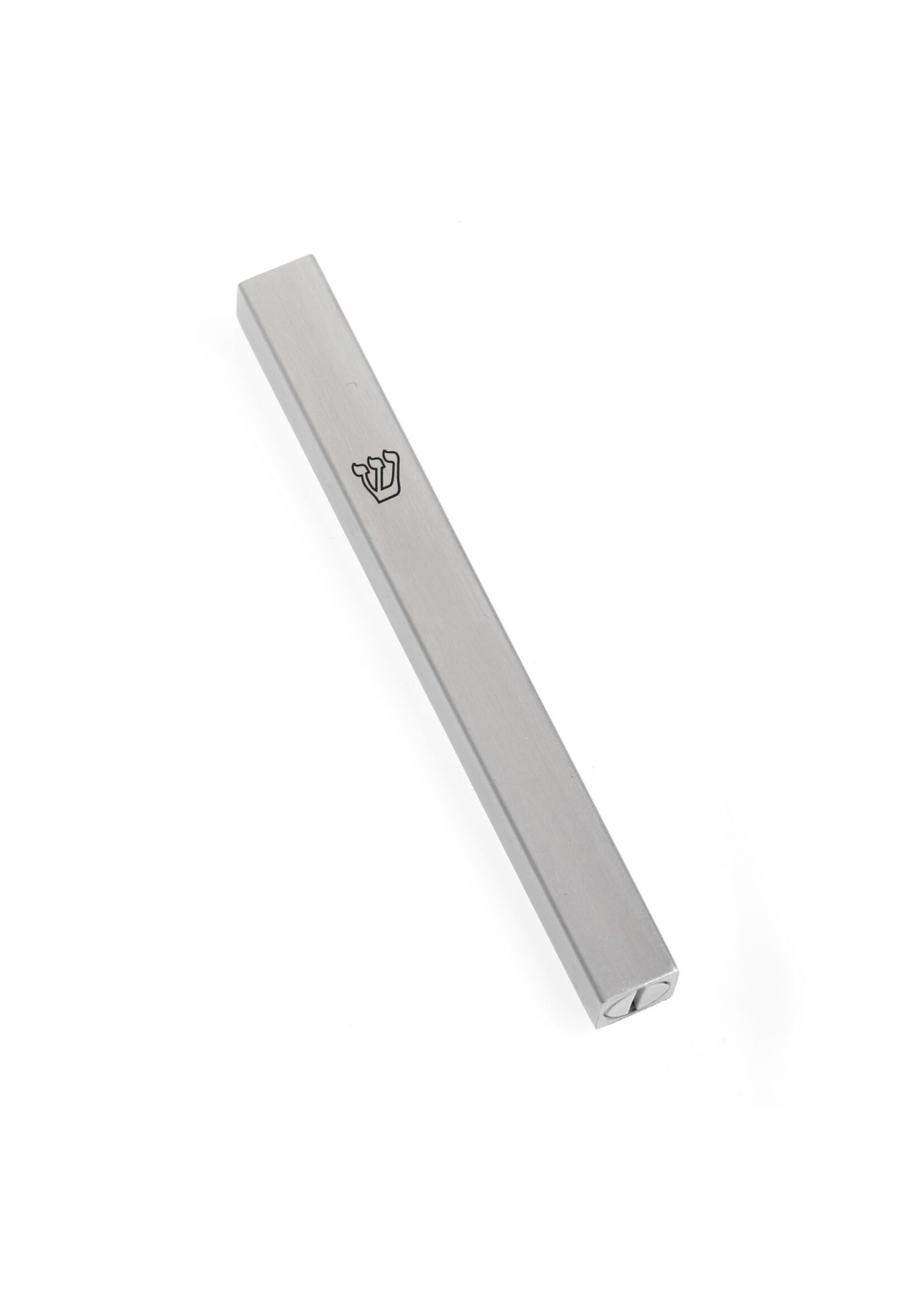 MEZUZAH ALUMINUM SILVER 12CM