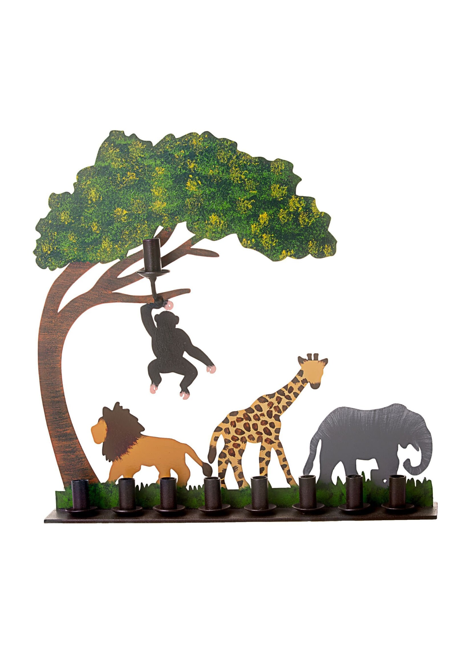 MENORAH METAL JUNGLE FUN