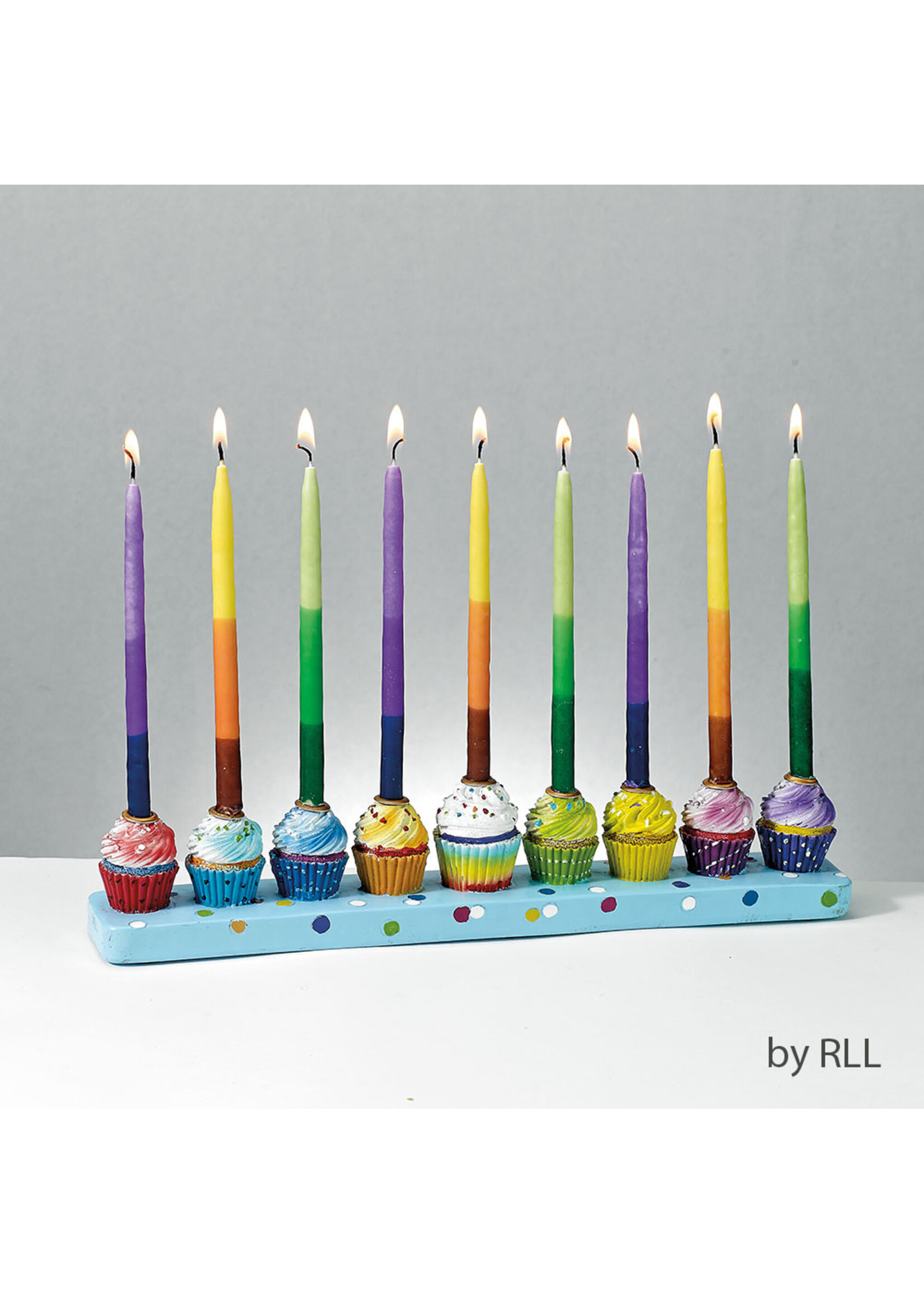 MENORAH COLORFUL CUPCAKES
