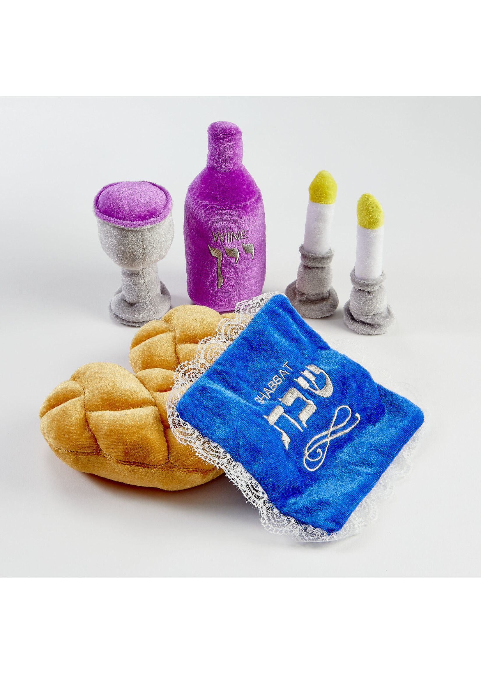 MY SOFT PLUSH  SHABBAT SET