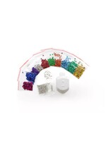 DREIDEL SEQUIN ART