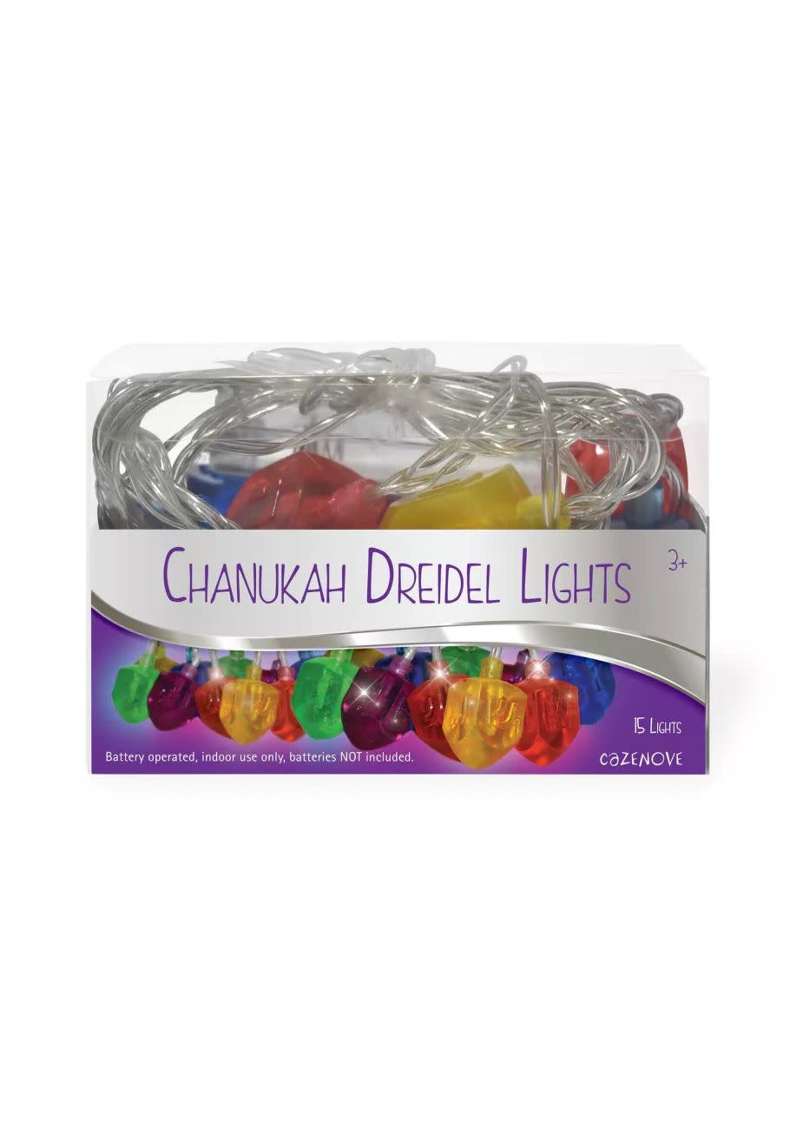 DREIDELS COLORFUL LED LIGHTS GARLAND
