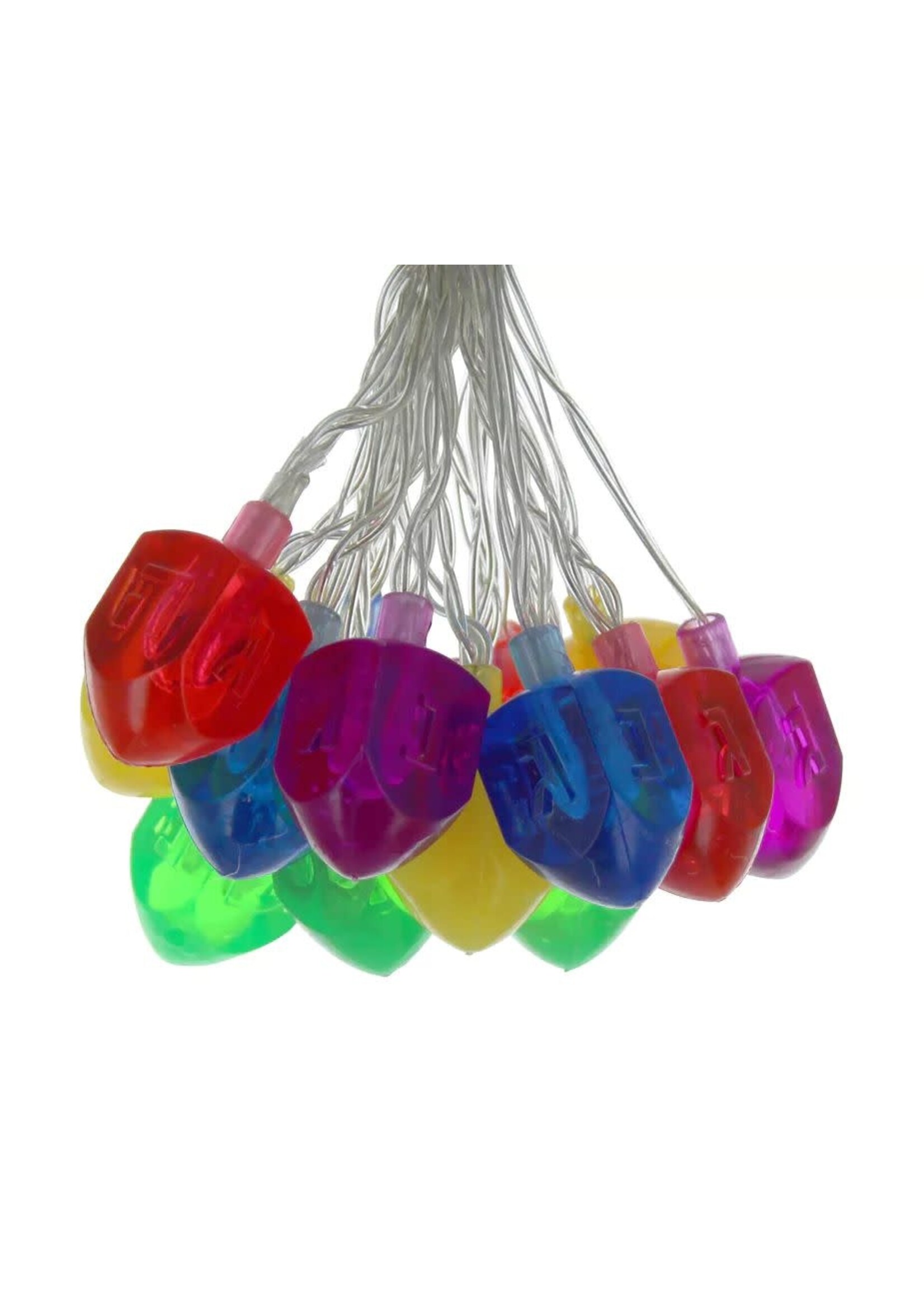 DREIDELS COLORFUL LED LIGHTS GARLAND