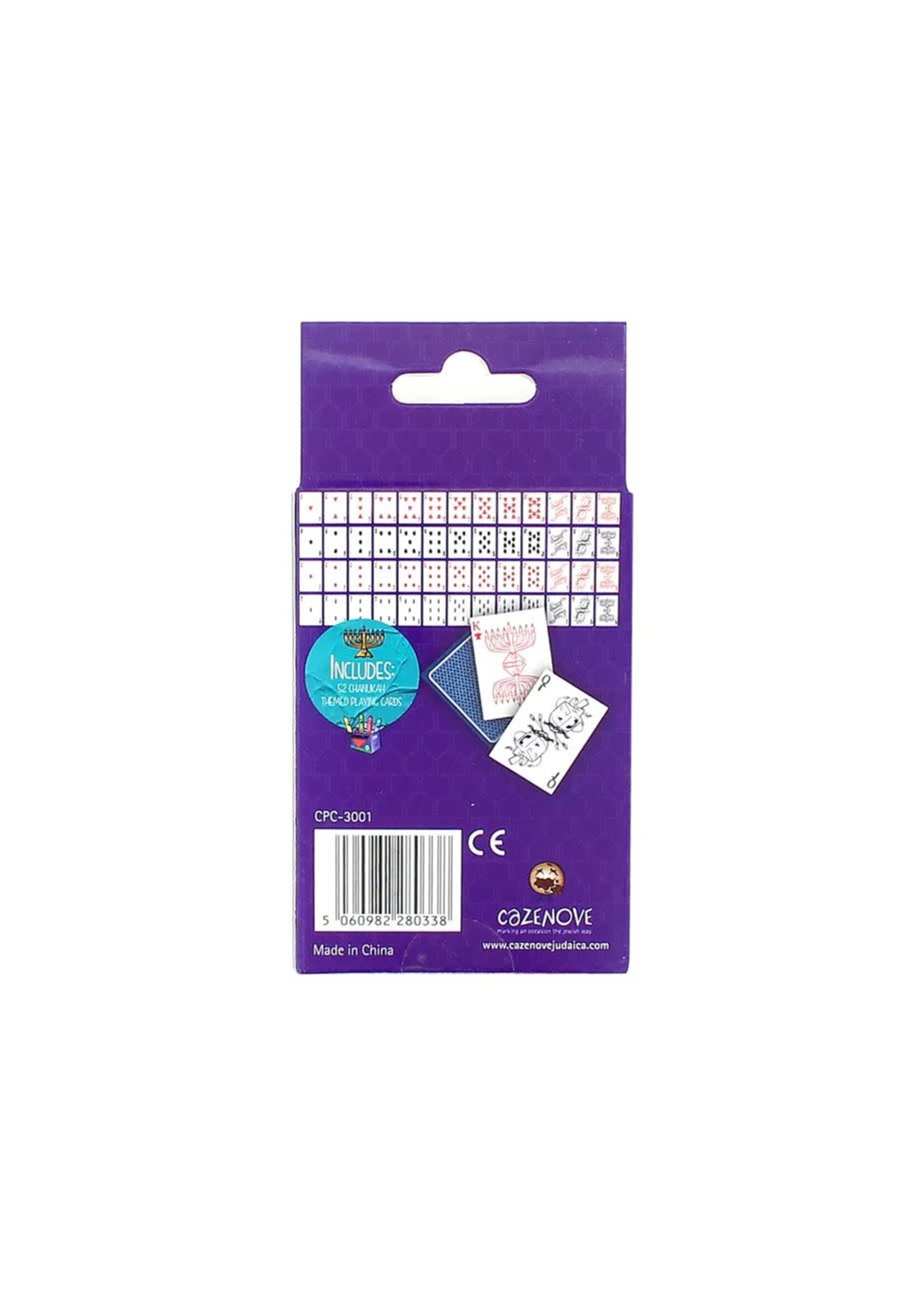 CHANUKAH  PLAYING CARDS