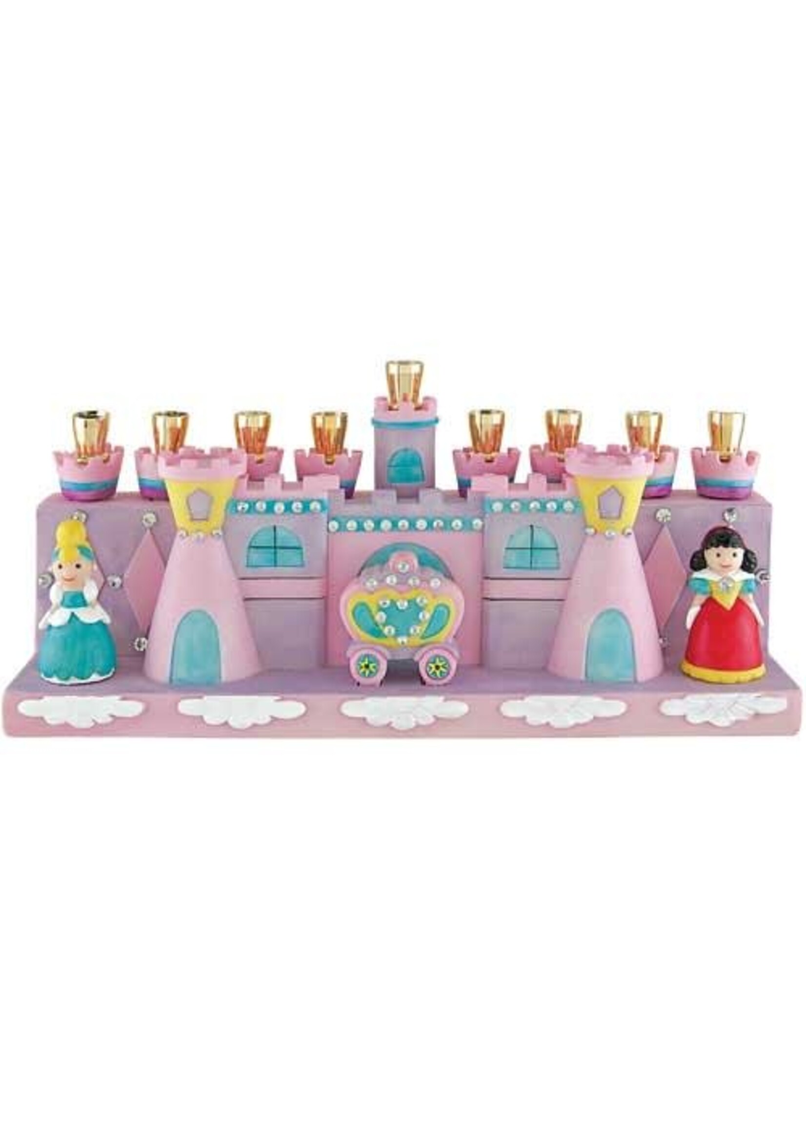 MENORAH PRINCESS CASTLE RESIN