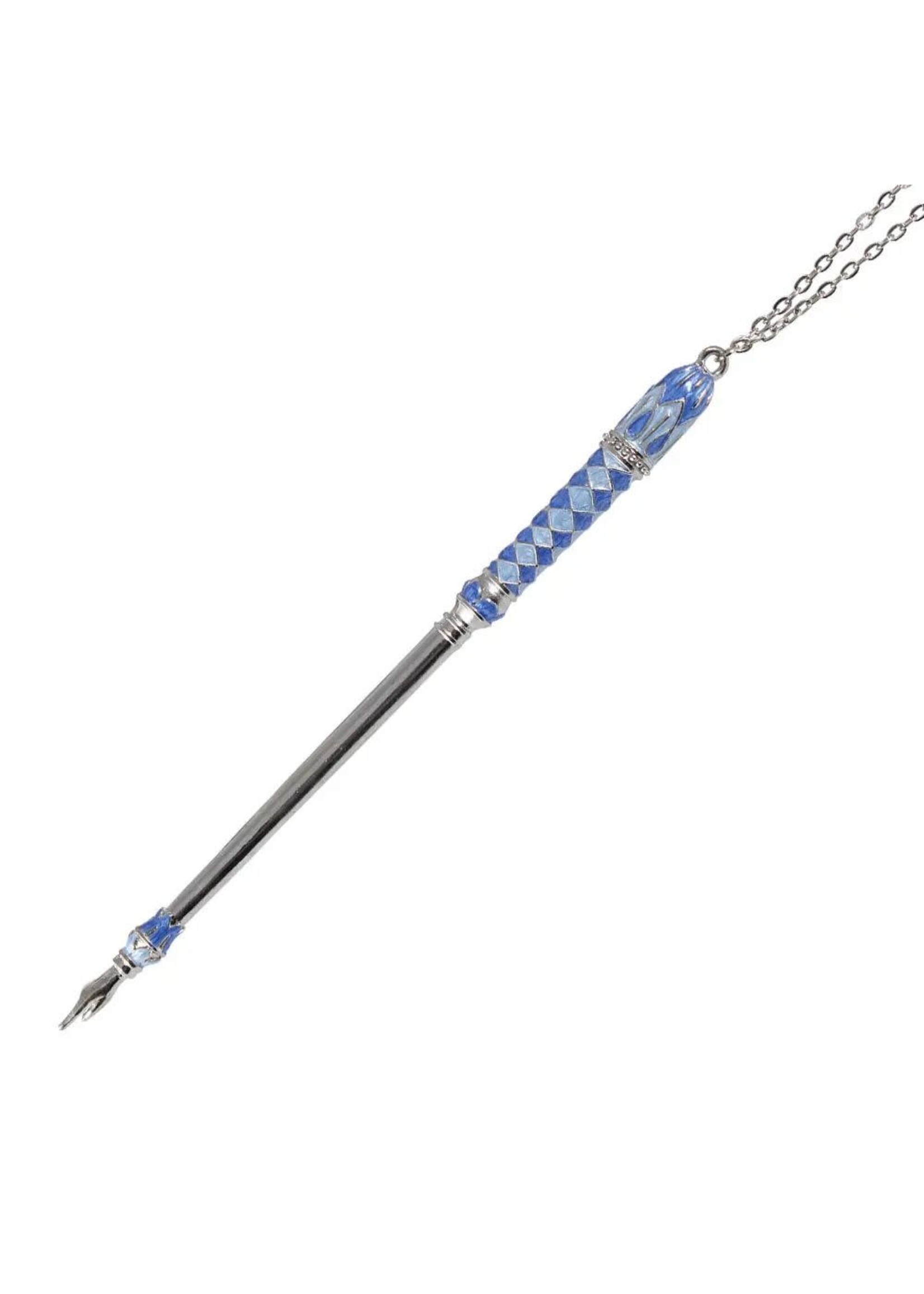 YAD TORAH POINTER YAD SILVER PLATED &  BLUE ENAMEL