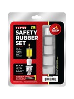 SAFTEY RUBBER 5 LAYER SET  9 PCS.