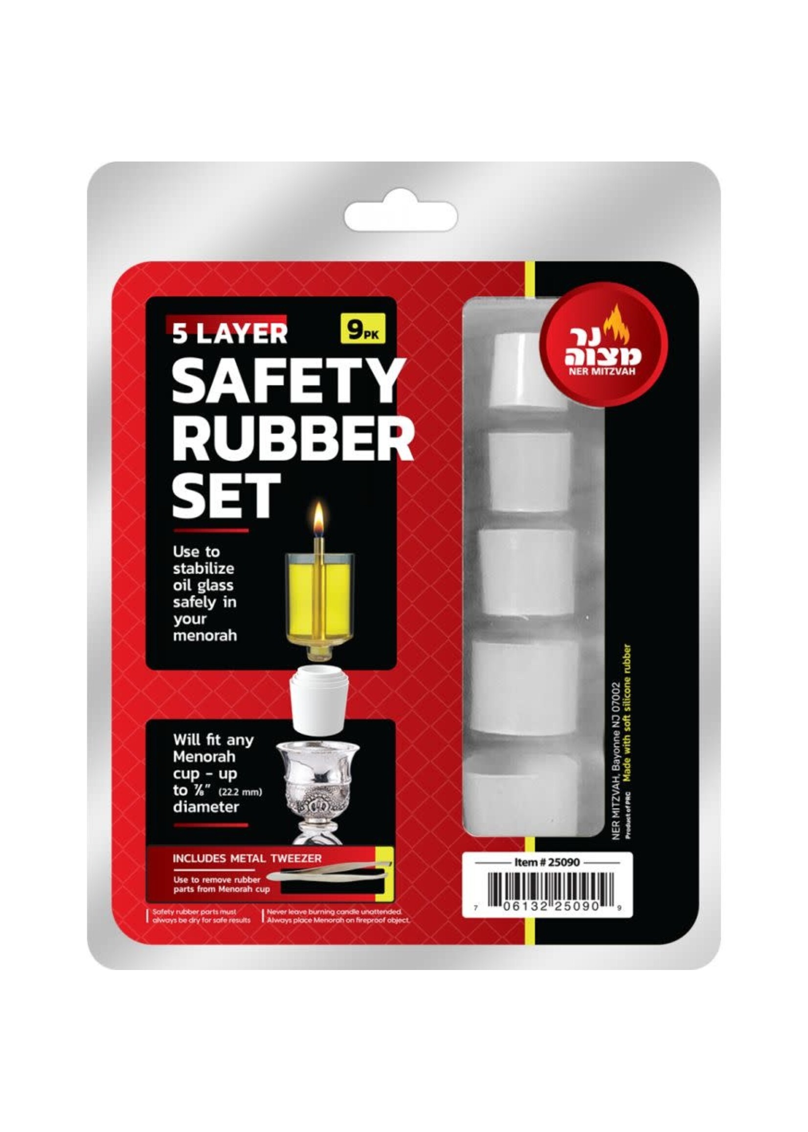 SAFTEY RUBBER 5 LAYER SET  9 PCS.