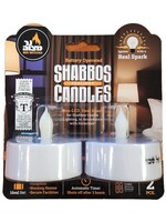 SHABBAT TEALIGHTS INCANDESCENT WITH TIMER