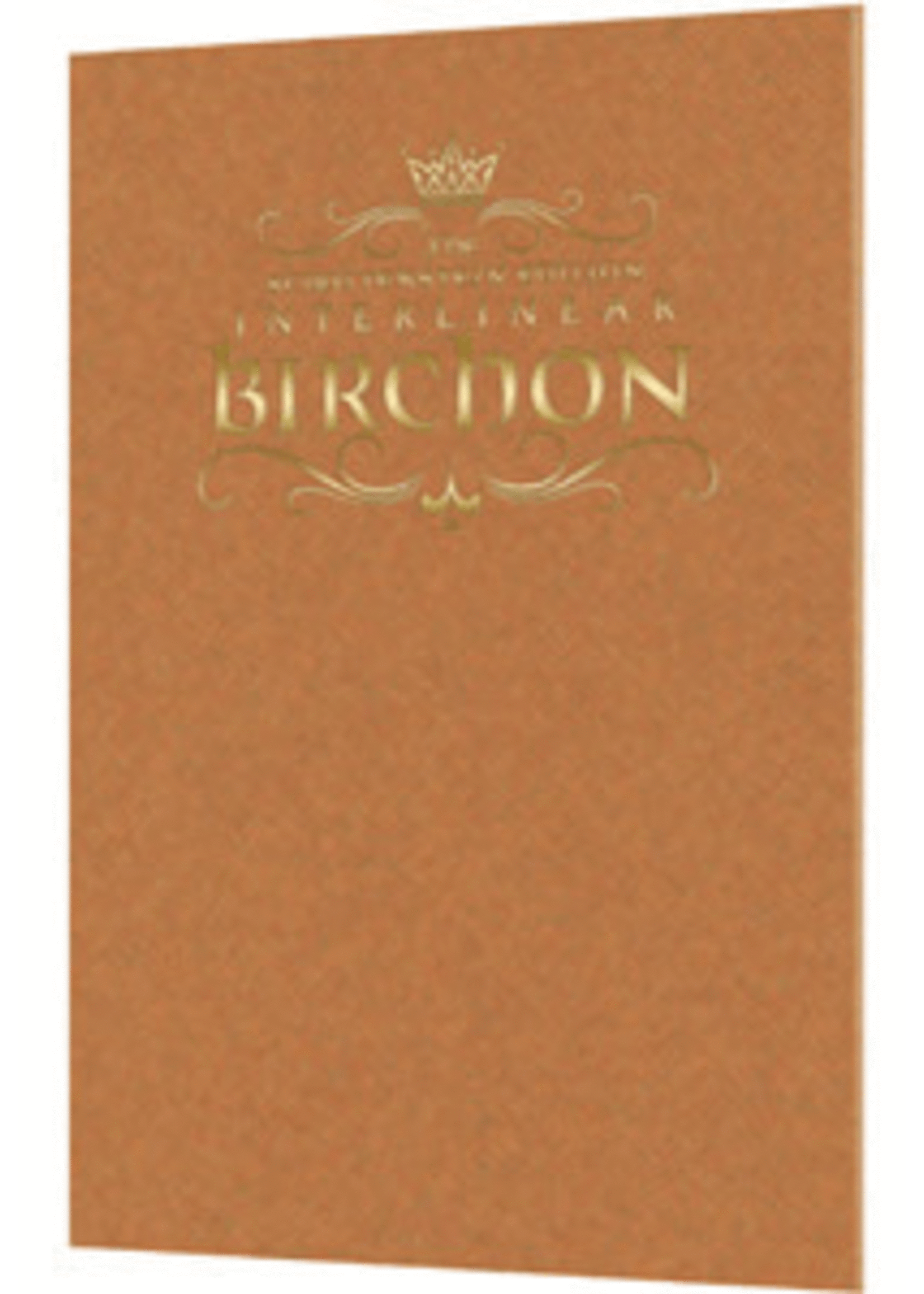 BIRCHON INTERLINEAR COPPER PAPERBACK