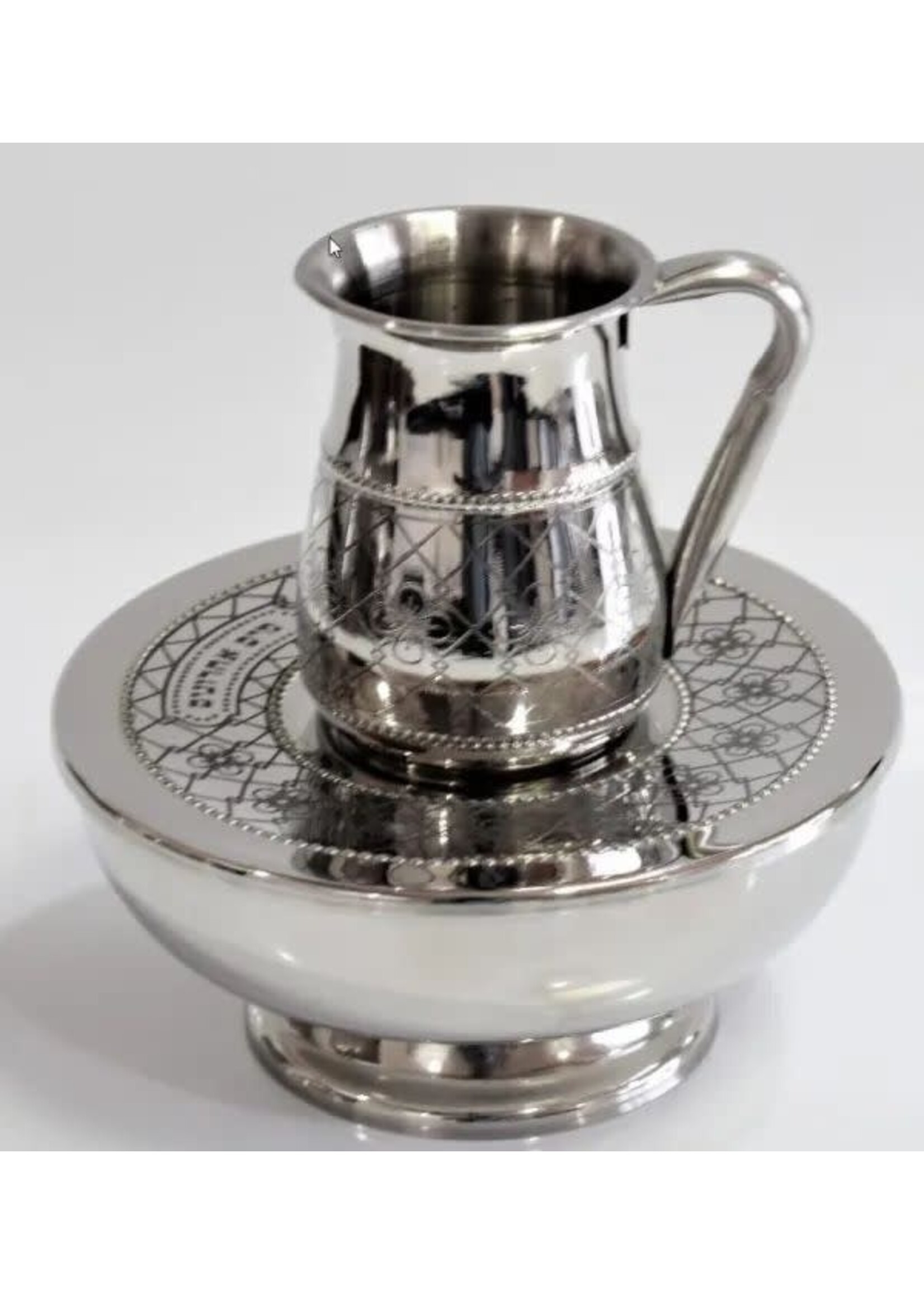 MAYIM ACHRONIM FLORAL DESIGN STAINLESS STEEL