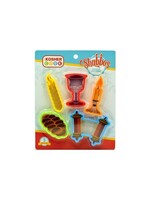 SHABBOS COOKIE CUTTER 5 PC SET - PLASTIC
