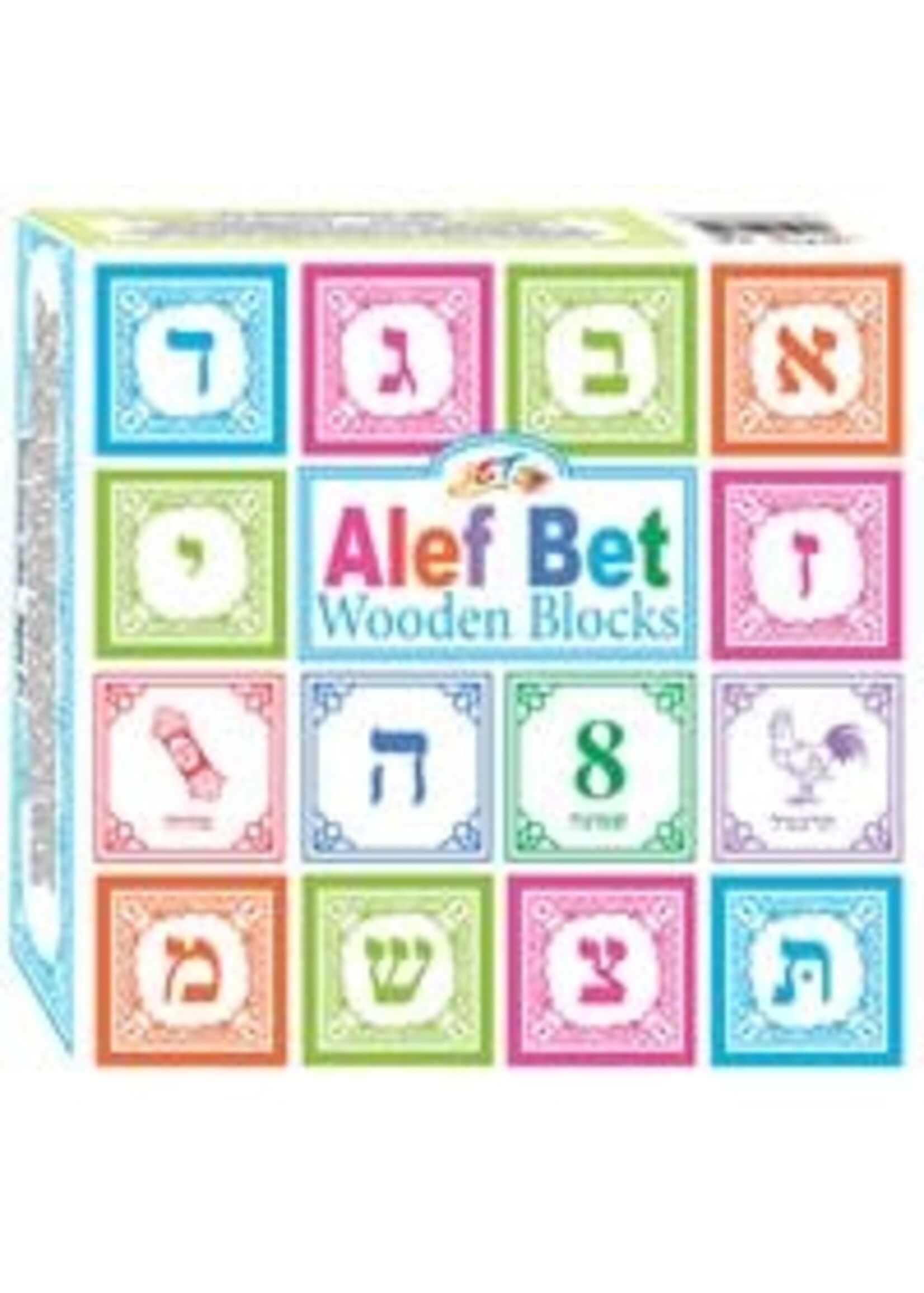 ALEPH BET WOODEN BLOCKS