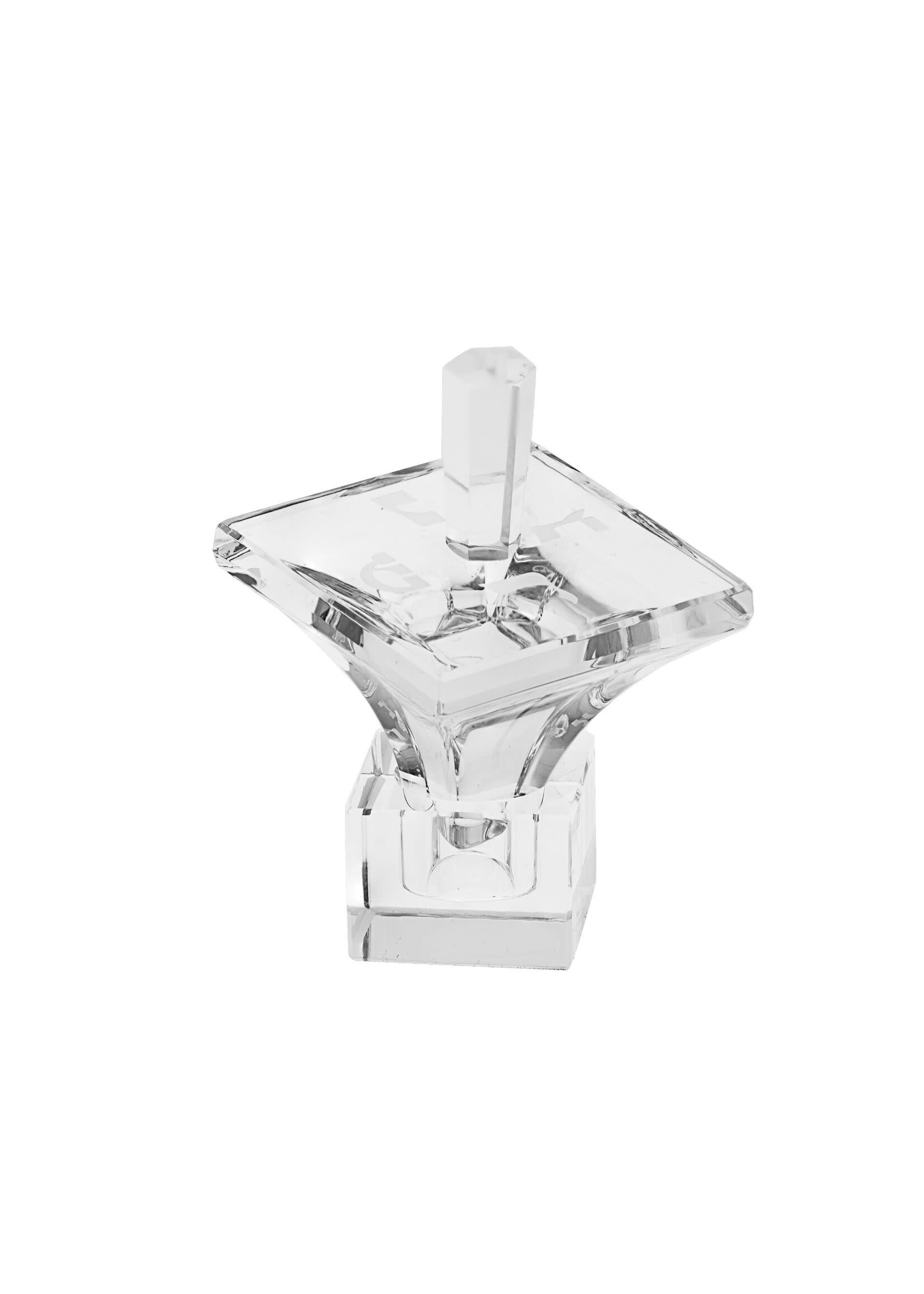 DREIDEL CRYSTAL OPTIC WITH STAND