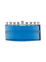 MENORAH  CRYSTAL BLUE ICE MAGEN DAVID
