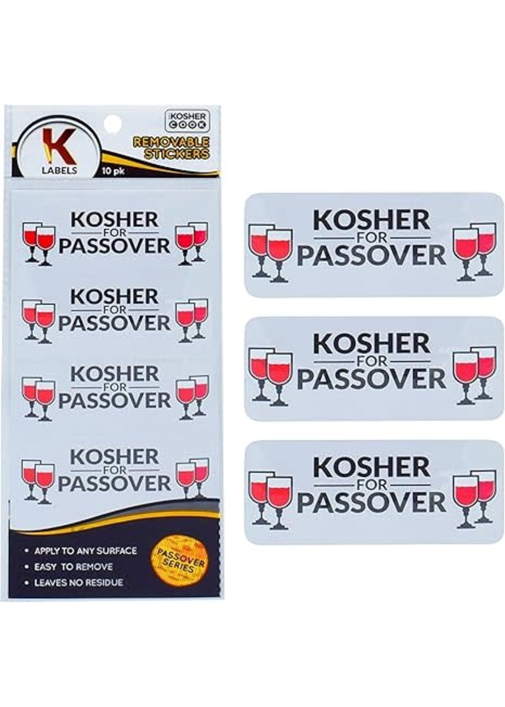 PASSOVER LABELS - KOSHER FOR PESACH