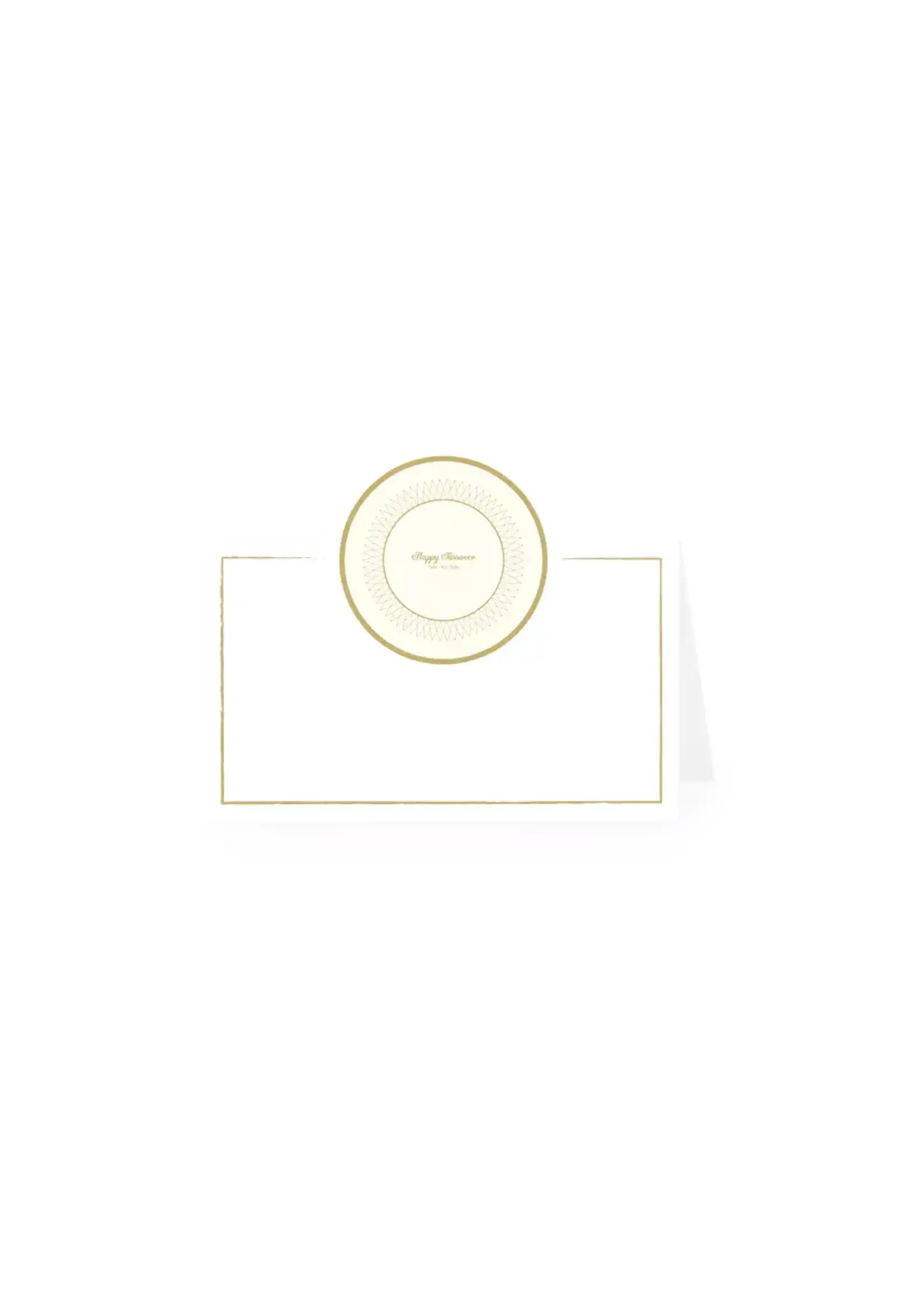 PASSOVER PLACE CARDS GOLD