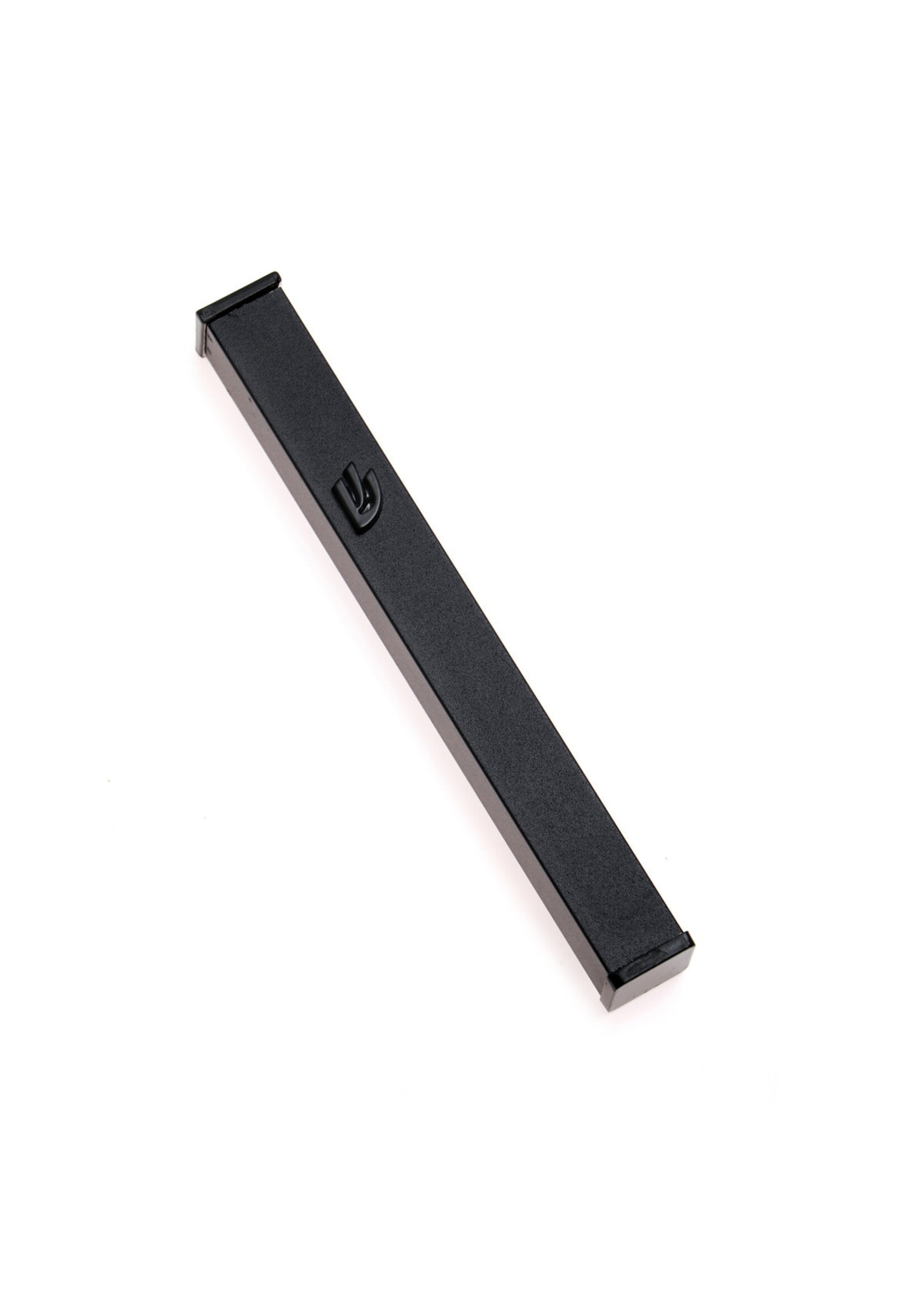 MEZUZAH BLACK ALUMINUM BLACK SHIN 15CM
