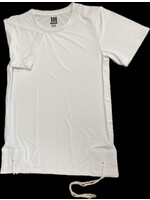 MMJ DRI-FIT TZITZIS ASHKENAZ ROUND NECK ADULT WHITE