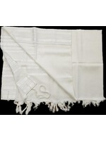 MMJ TALIS WOOL ASHKENAZ NON-SLIP  WHITE & SILVER