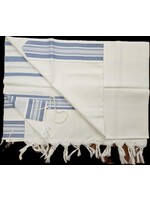MMJ TALIS WOOL ASHKENAZ NON-SLIP  BLUE & SILVER