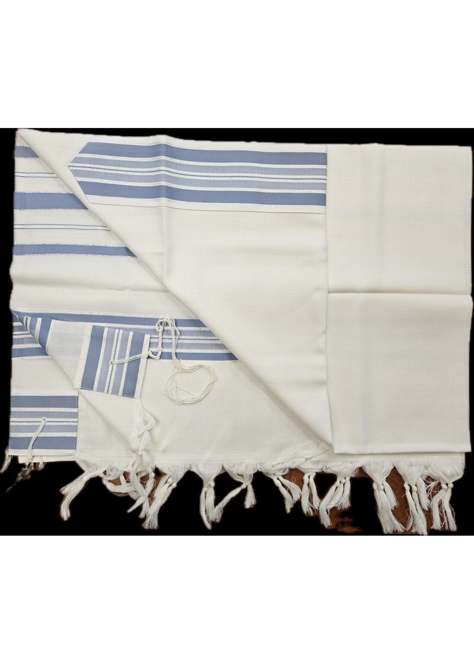 MMJ TALIS WOOL ASHKENAZ NON-SLIP  BLUE & SILVER