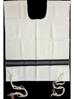 MMJ WOOL TZITZIS CHABAD ROUND NECK ADULTS