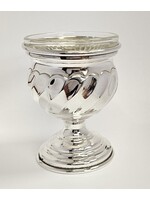 SALT DISH SILVER DIPPED WAVES