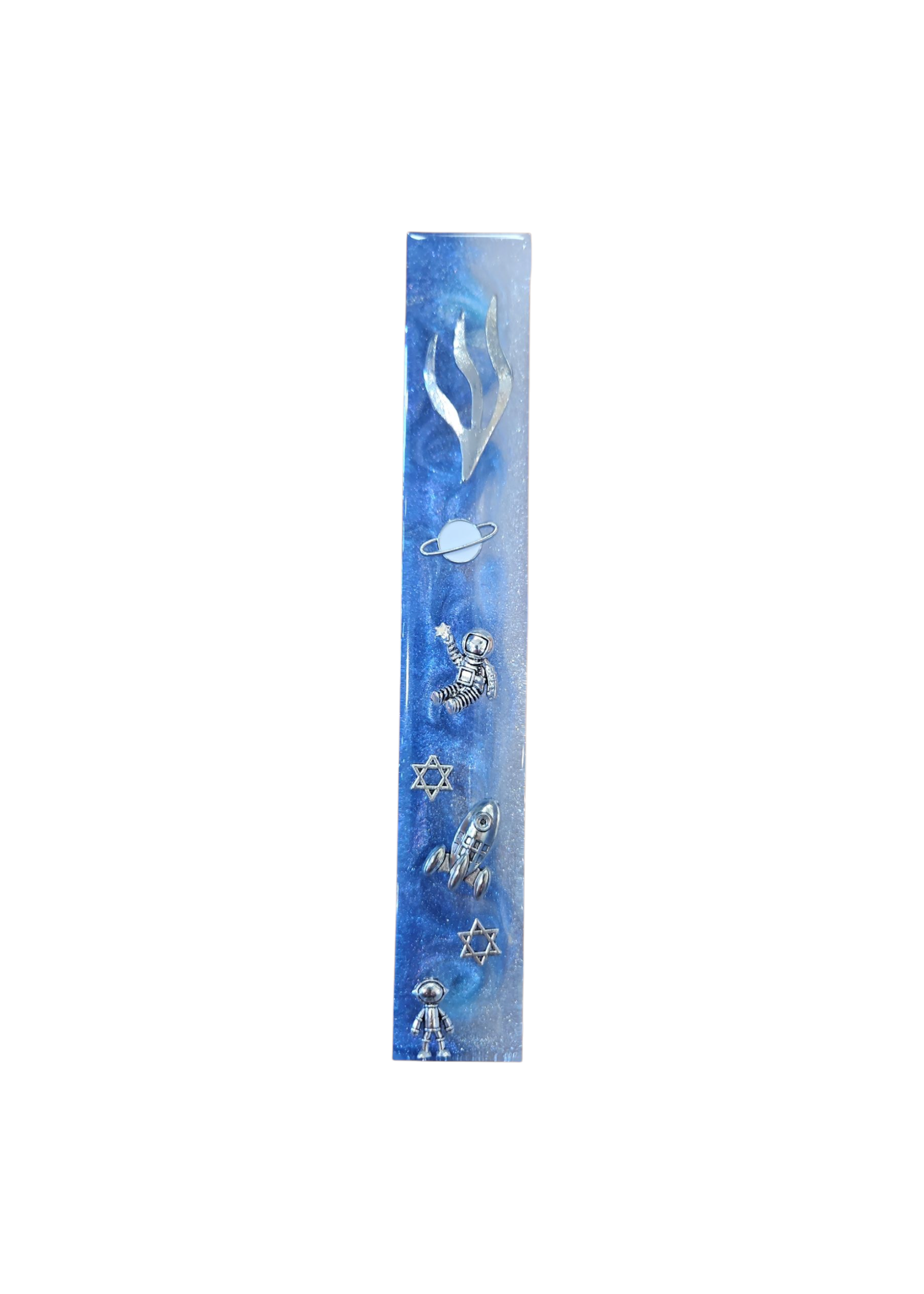 MEZUZAH EPOXY SPACE THEME 12CM