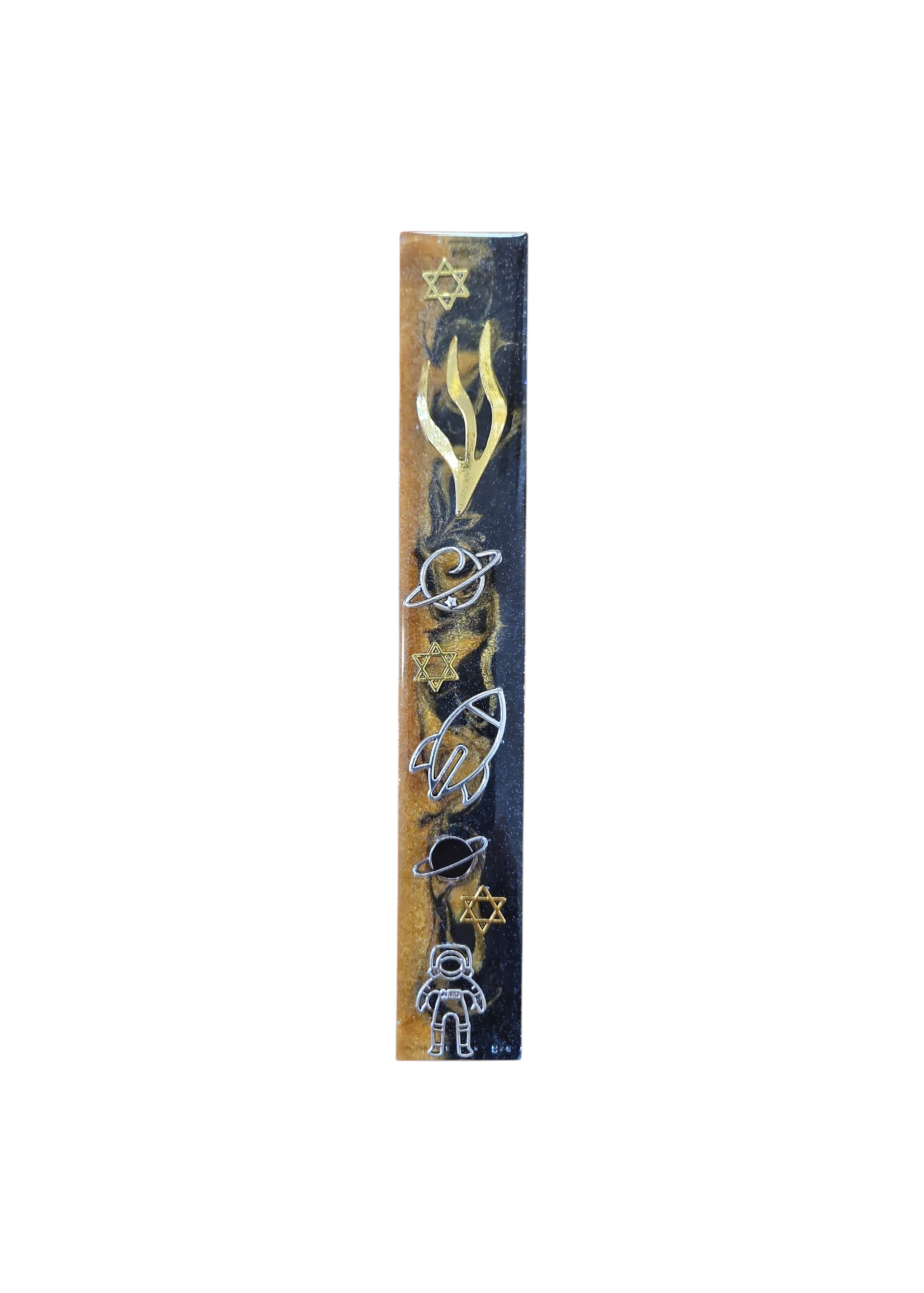 MEZUZAH EPOXY SPACE THEME 12CM