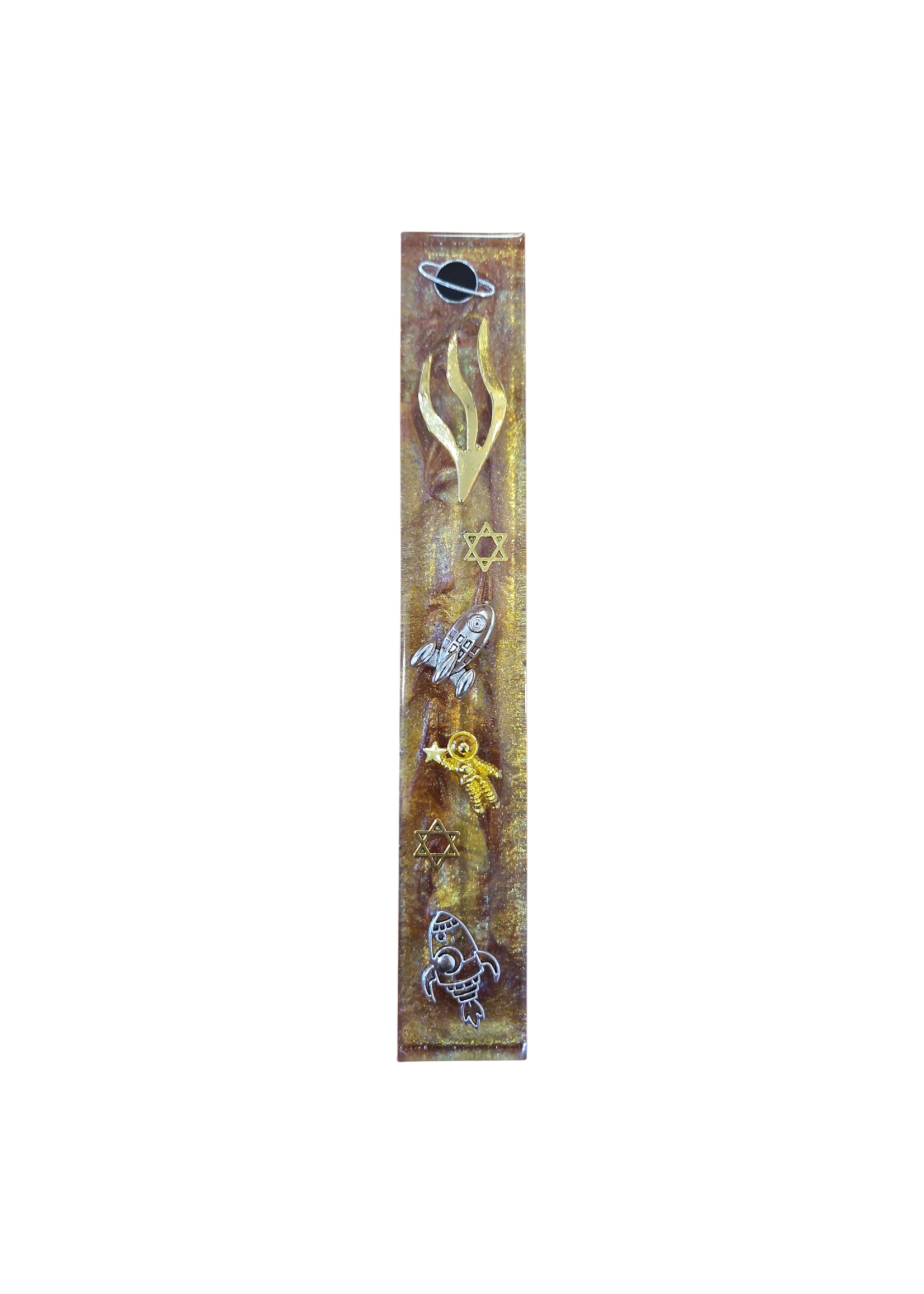 MEZUZAH EPOXY SPACE THEME 12CM