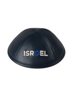 IKIPPAH NAVY LEATHER ISRAEL STRONG