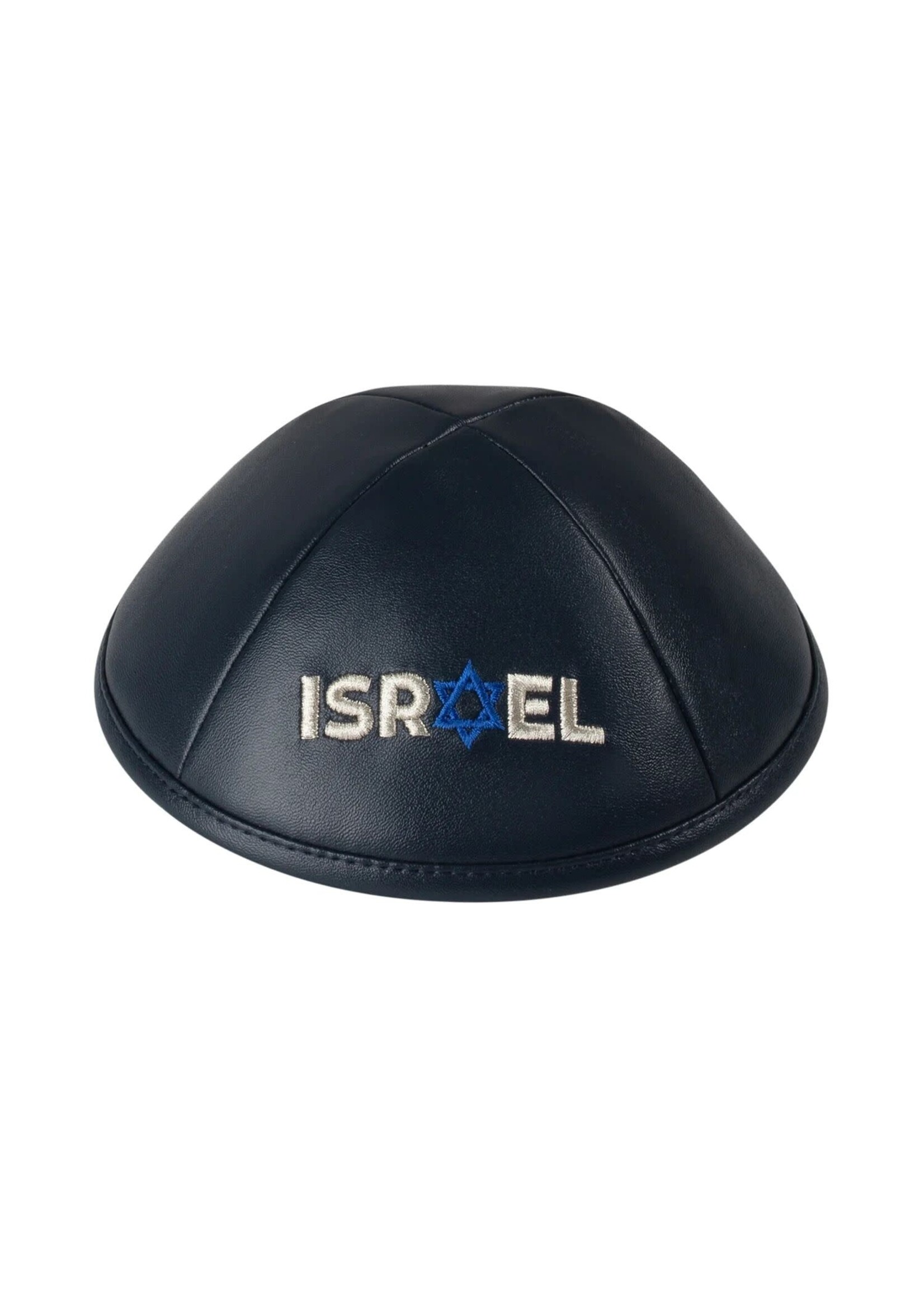 IKIPPAH NAVY LEATHER ISRAEL STRONG