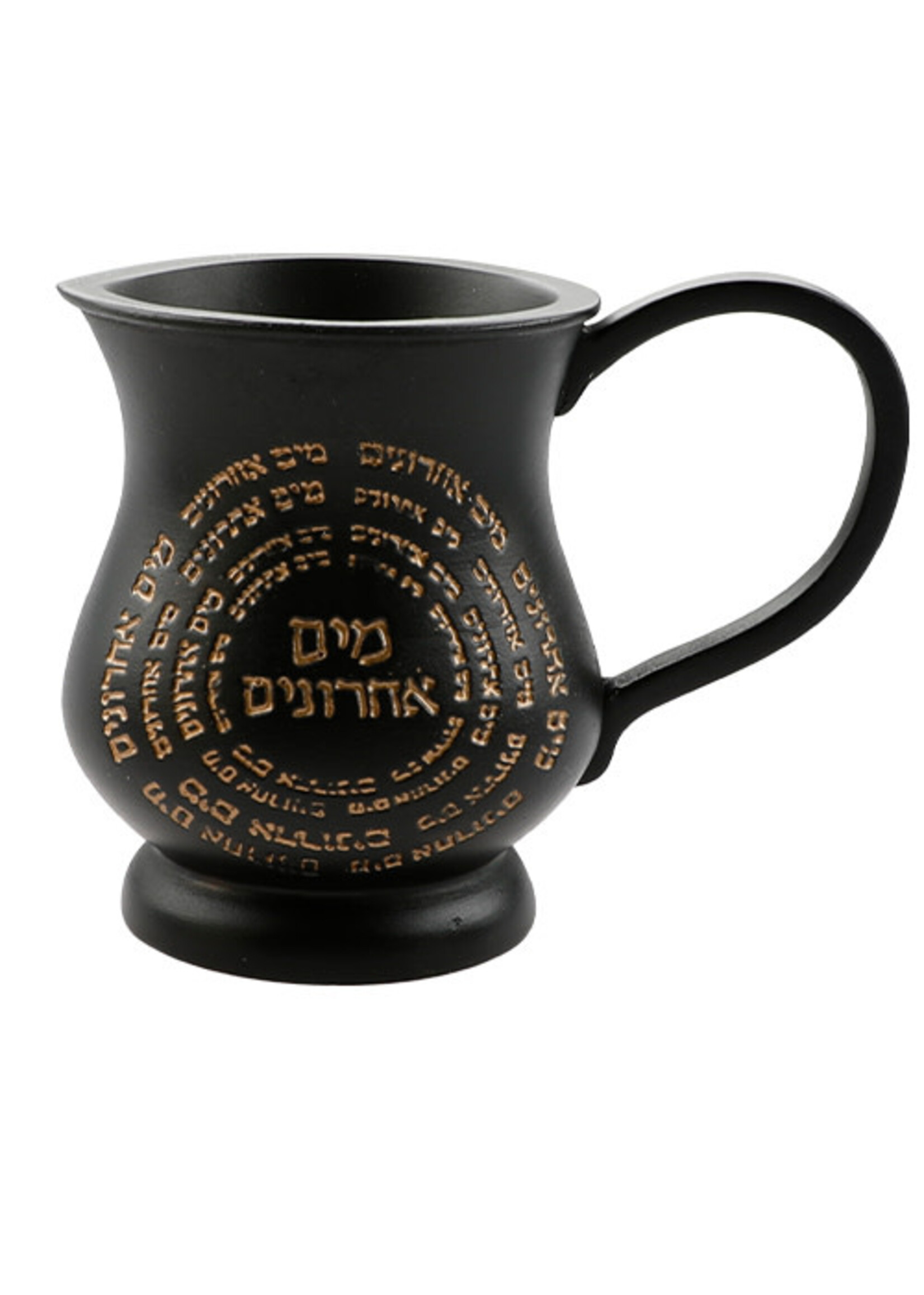 MAYIM ACHRONIM BLACK GOLD BLESSINGS  POLYRESIN