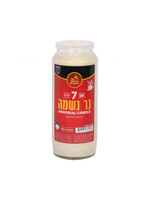7 DAY CANDLE IN GLASS VEGETABLE OIL