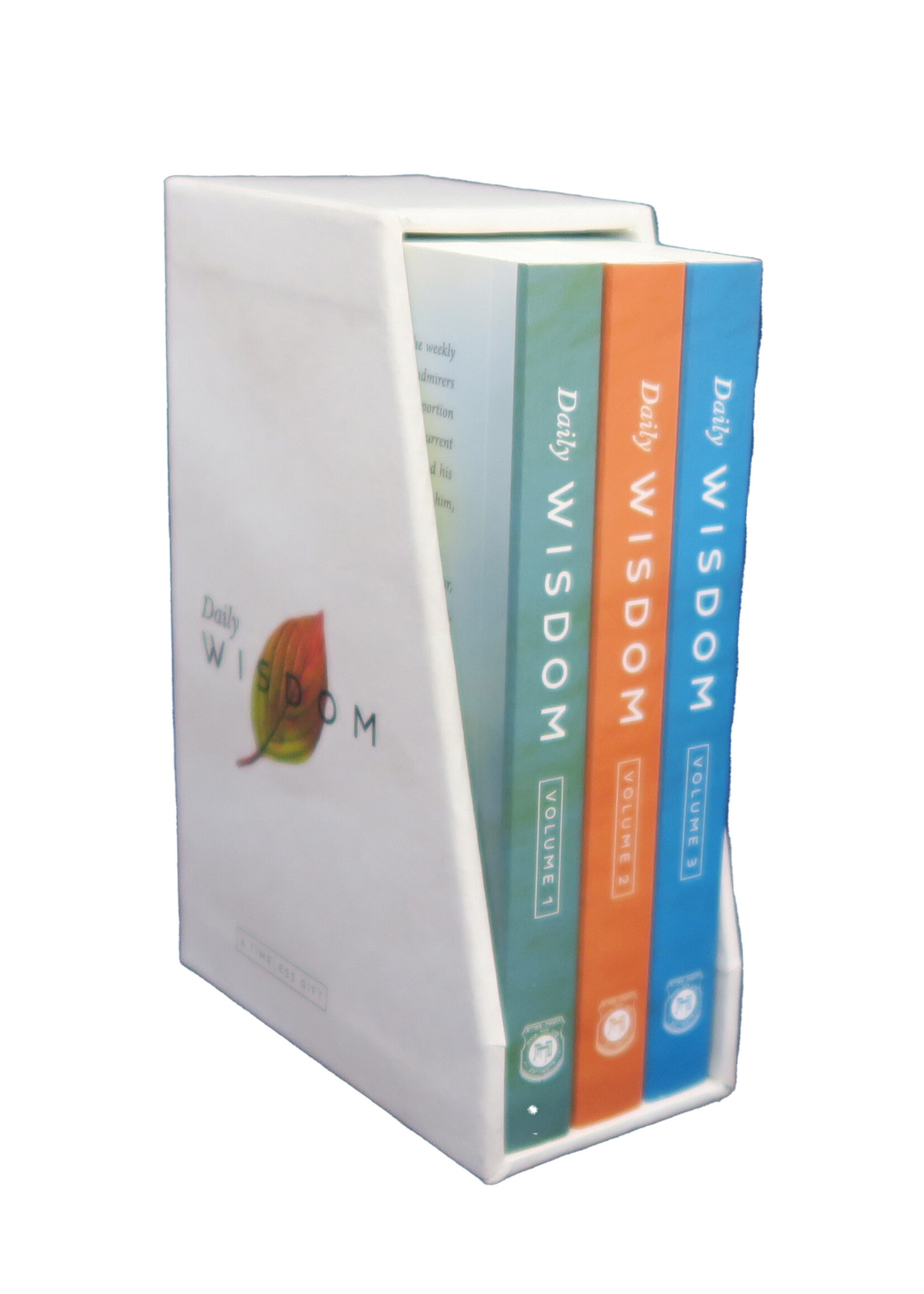 DAILY WISDOM POCKET SIZE  PAPERBACK 3 VOLUME  SLIPCASE SET