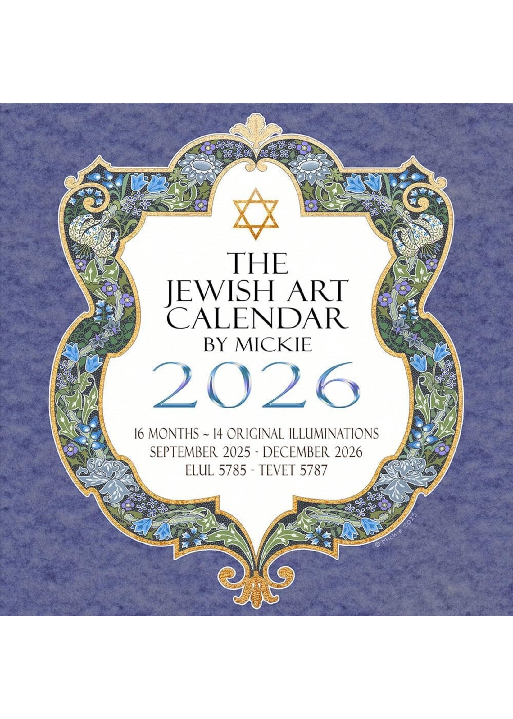THE JEWISH ART CALENDAR 2026 - 5785 / 5787