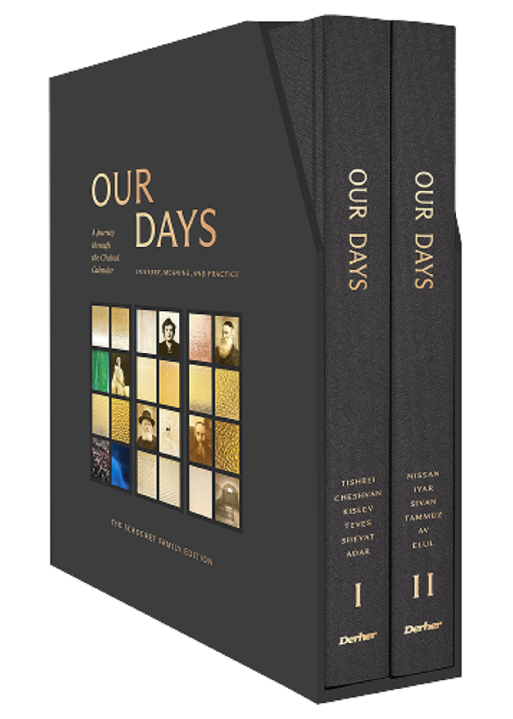 OUR DAYS - 2 VOL SET - CHABAD YEAR CYCLE
