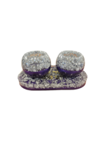 TEALIGHT HOLDER EPOXY OVAL TRAY