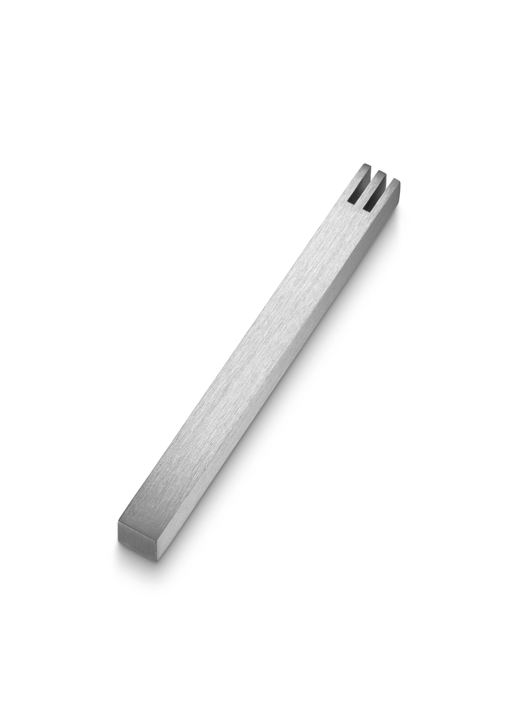 MEZUZAH SILVER GEOMETRIC SHIN 10CM