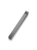 MEZUZAH GREY GEOMETRIC SHIN 10CM