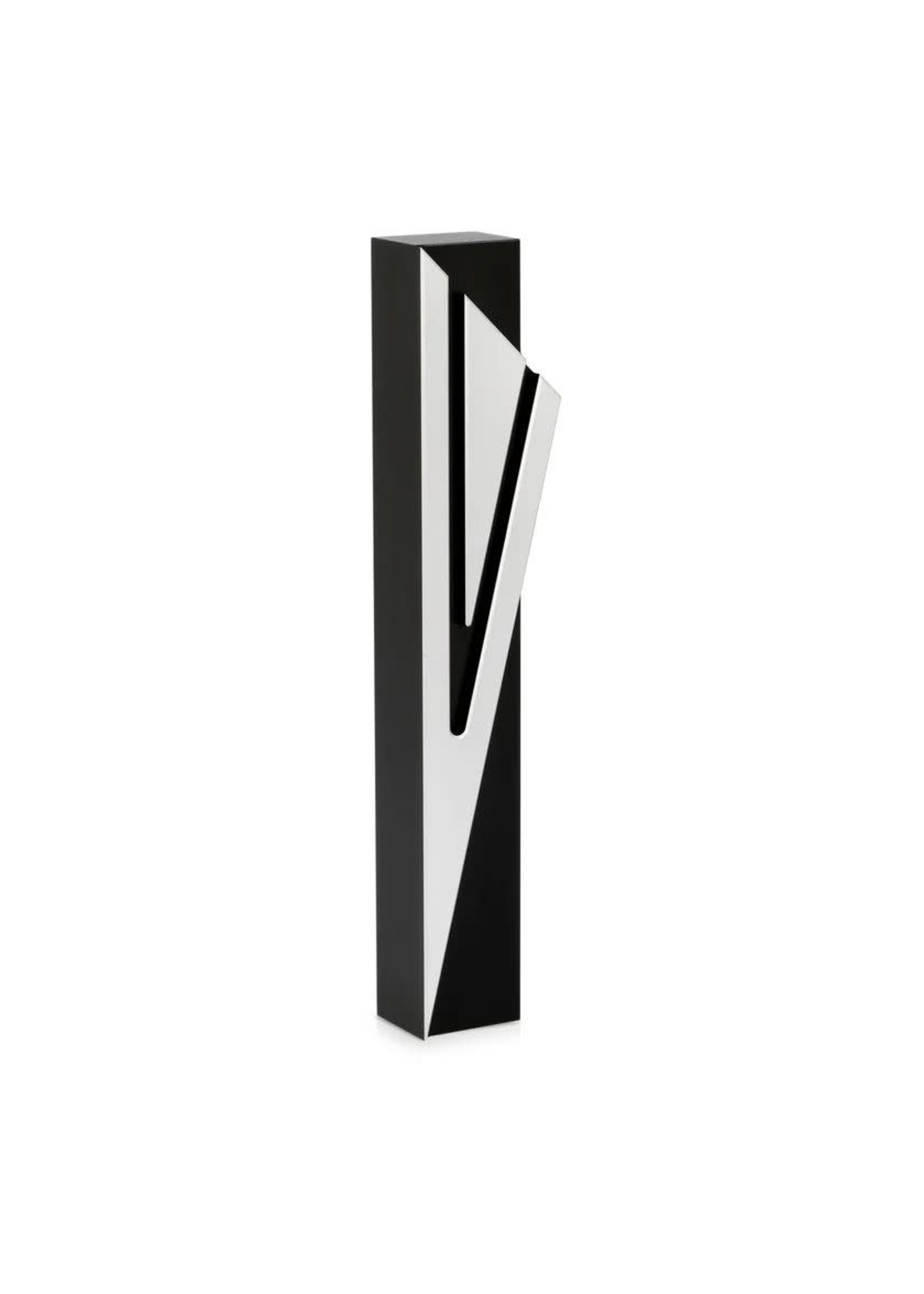 MEZUZAH  BLACK CAPITAL SHIN 12CM