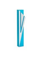 MEZUZAH COVER CAPITAL SHIN TURQUOISE 12CM