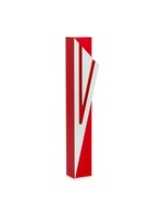 MEZUZAH COVER CAPITAL SHIN RED 12CM