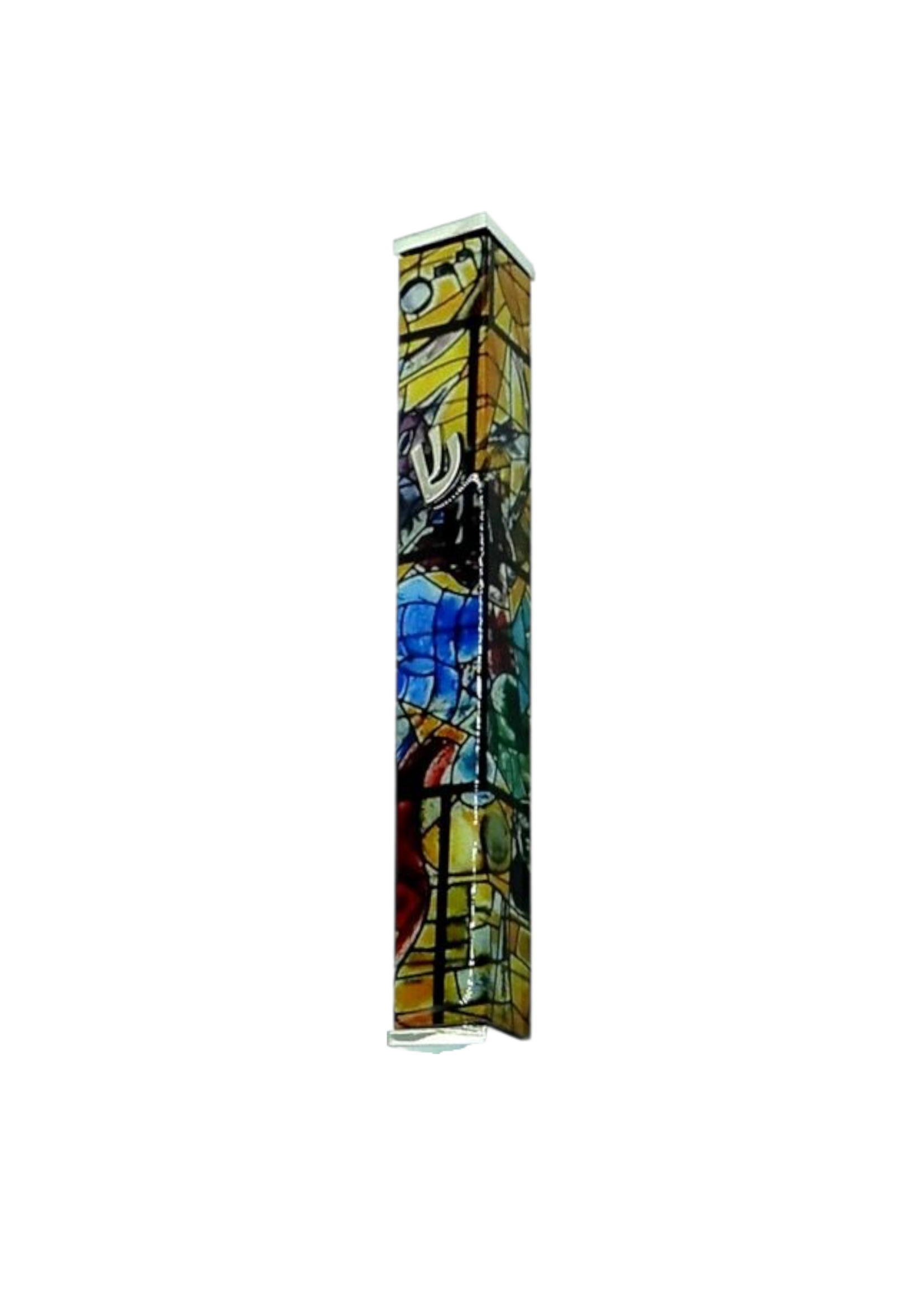 MEZUZAH MARC CHAGALL RED DESIGN