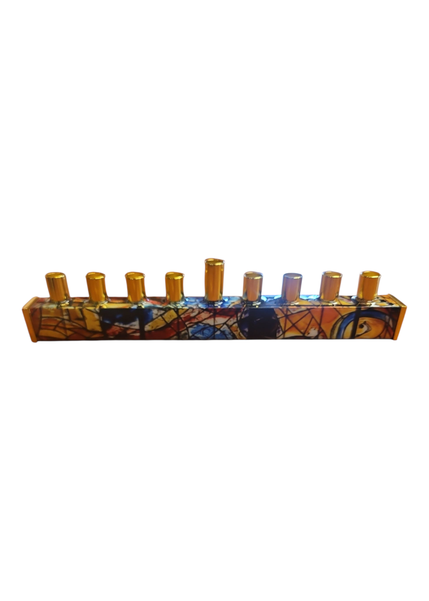MENORAH MARC CHAGALL RED
